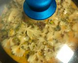 A picture of step 4 of Pasta Frittata - Indo-Italian Style.
