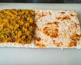 A picture of step 4 of Pavbhaji Stuffed Grilled Dhokla Sandwich No Bread Sandwich (Never Ever Yet Published Unique Recipe).
