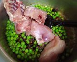 A picture of step 9 of Chicken And Peas Biryani.