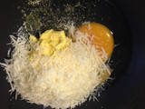 Telur gabus garlic cheese