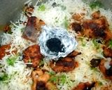 A picture of step 5 of Chicken tikka biriyani.
