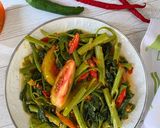 Foto langkah ke 3 dari resep Cah Kangkung Belacan.