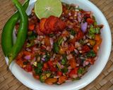 स्ट्रॉबेरी सालसा (Strawberry salsa recipe in Hindi) रेसिपी चरण 3 फोटो