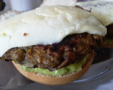 Foto del paso 12 de la receta: Hamburguesas de Arvejas y pencas de acelga de mi casa... 🤔🍔🍔🍔🤨😜!!!