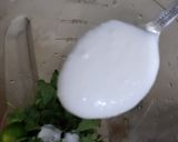A picture of step 3 of Meethi puri.