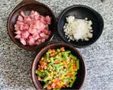 Foto del paso 1 de la receta: Medallones de cerdo a la primavera