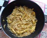 A picture of step 2 of Ginger chicken with honey.
