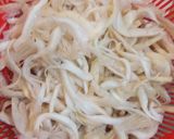 Foto langkah ke 1 dari resep Tumis J J A (Jamur Jagung Ayam).
