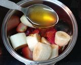A picture of step 2 of Banana Strawberry Sabja Smoothie.