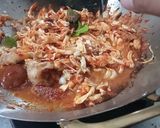 Foto langkah ke 8 dari resep Nasi Krawu Ayam khas Gresik.