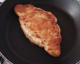 Foto del paso 18 de la receta: Croissant (v4) relleno de jamón serrano y queso fundido