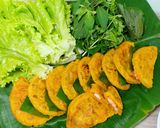 Hình bước làm 3 của món Bánh xèo đơn giản
