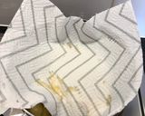 A picture of step 5 of Japanese Apple Pie (with custard).