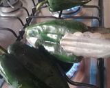 Foto del paso 1 de la receta: Chilaquiles verdes con chile poblano 🌿💚🌶️
