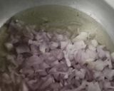 A picture of step 2 of Daal mash.