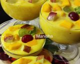 A picture of step 9 of Mango Fruit Custard (Party Food).