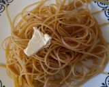 A picture of step 6 of Grandma's great pasta *optional cheese*.