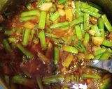 A picture of step 6 of Aachari Guwar sabji.