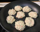 金針菇豆腐雞蛋煎餅的食譜步驟5照片