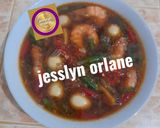Foto langkah ke 7 dari resep Tauco Udang Telur Puyuh Jesslyn Orlane.