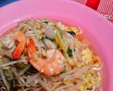 Foto langkah ke 4 dari resep Lontong Mie Tanpa msg.