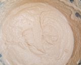 A picture of step 2 of Beans cake (akara/kosai).