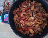Foto del paso 4 de la receta: Fajitas de Pollo al Pedro Ximénez