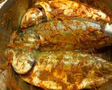 Gambar langkah 2 resipi Ikan Selar Kuning Goreng Berempah.