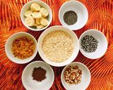 Hình bước làm 1 của món Cookie yến mạch