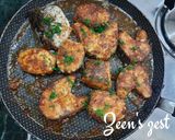 A picture of step 3 of Tawa Fish with Dill.