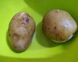 A picture of step 2 of Sago Vada.