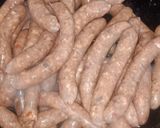 A picture of step 1 of Goulash with Sausage.