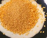 A picture of step 1 of Foxtail Pongal.