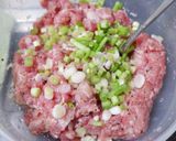 Hình bước làm 2 của món Canh Nha Đam Thịt Xay