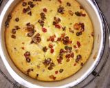A picture of step 5 of Eggless Tutti Frutti Choco Chips Cake.