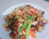 Foto langkah ke 4 dari resep Tumis Terong Jamur Sat set.