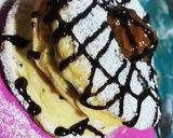 Foto del paso 5 de la receta: Pan Cakes rellenos de dulce de leche💣