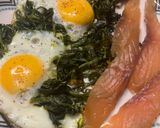 Foto del paso 4 de la receta: Collejas con huevo y salmón al jengibre 🫚!!!