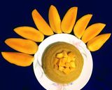 A picture of step 6 of Healthy Mango Sheera.