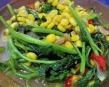 Foto langkah ke 4 dari resep Tumis bayam jagung.