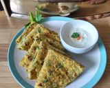 A picture of step 6 of Methi paratha/Thepla.