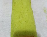 Foto langkah ke 6 dari resep Matcha Cream Cheese Rollcake.