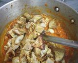 A picture of step 4 of Jackfruit veg(kathal).