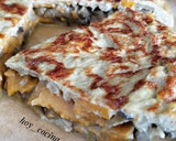 Foto del paso 8 de la receta: Tortilla de boniato y berenjena con Roquefort