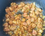 عکس مرحله 2 از دستور خورش لوبیا چیتی