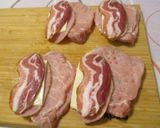 Kanadai karajjal 🍖 és baconnal 🥓 töltött karaj 🍽️ ropogós bundában 🧀 recept fázis 2 fotója