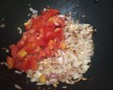 A picture of step 3 of Kundru Bharta.