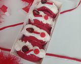 Foto langkah ke 8 dari resep Bolu Lipat Merah Putih.