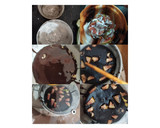 சாக்லேட் கேக் வித் கேரமெல் அத்திப்பழம் & சீீஸி வேஃபர் (Chocolate cake recipe in tamil) ரெசிபி ஸ்டேப் 2 புகைப்படம்