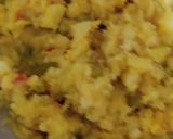 A picture of step 3 of Cheezy veggies box patties.